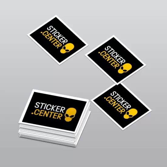 Stickers Adhesivos Troquelados 【Rectangulares】